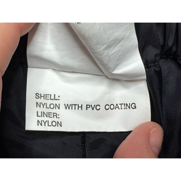 Tour Master Riding Apparel Men's Black Nylon Overall Riding Pants - Size 3XL - Picture 7 of 10